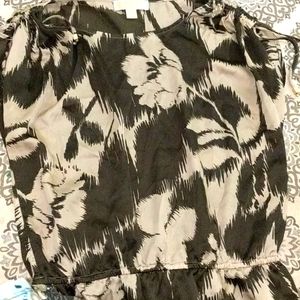 VINTAGE LIGHTWEIGHT WOMENS SHEER SLEEVTLESS BLOUSE